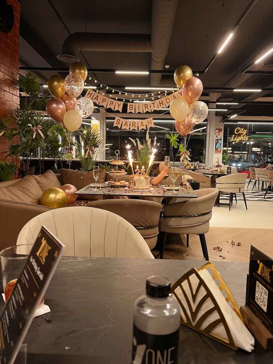 Birthday Celebrations Setup