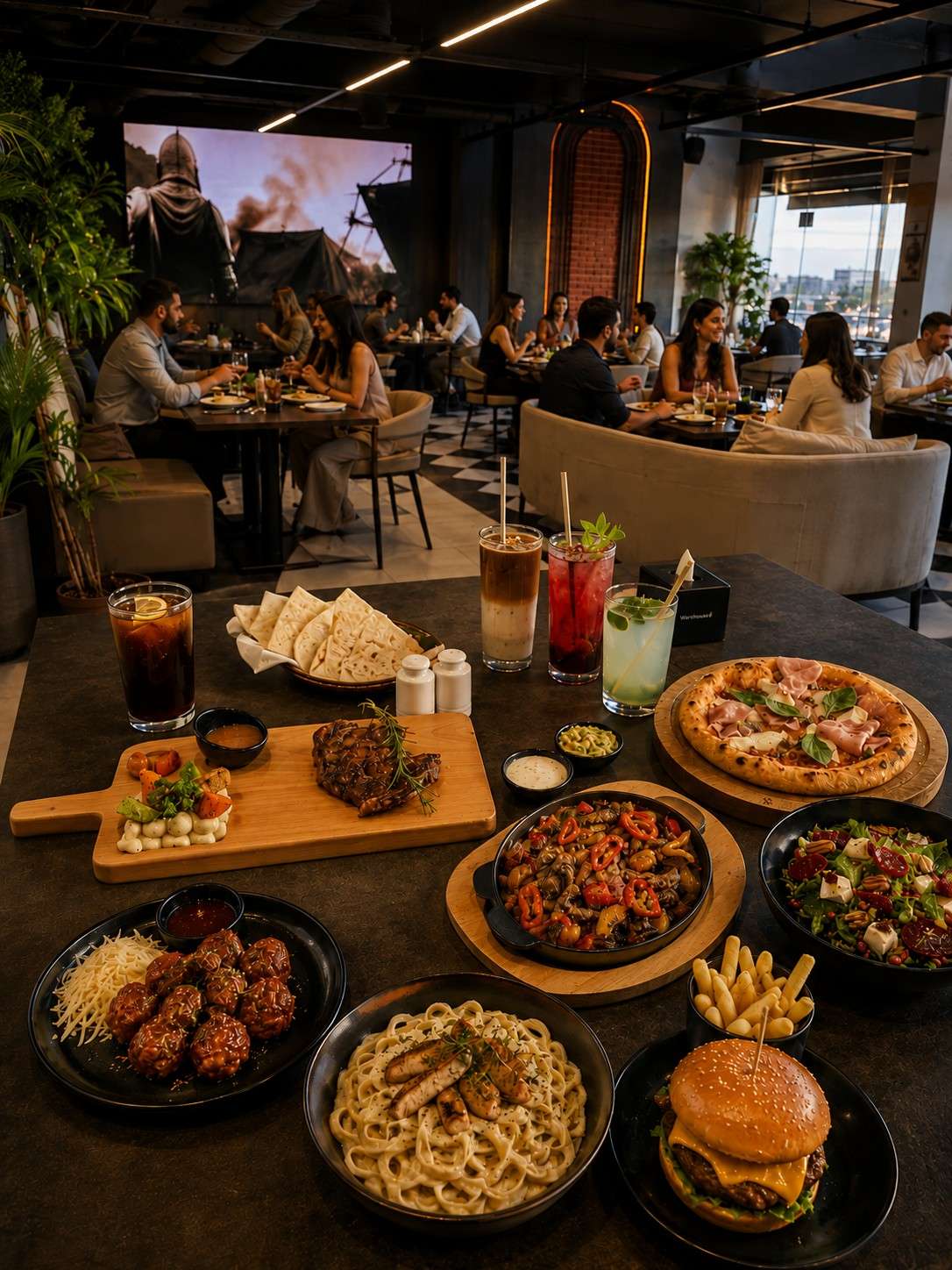 Business Meetings and Dine-in experience at I ONE Cafe, a cafe in Irbid